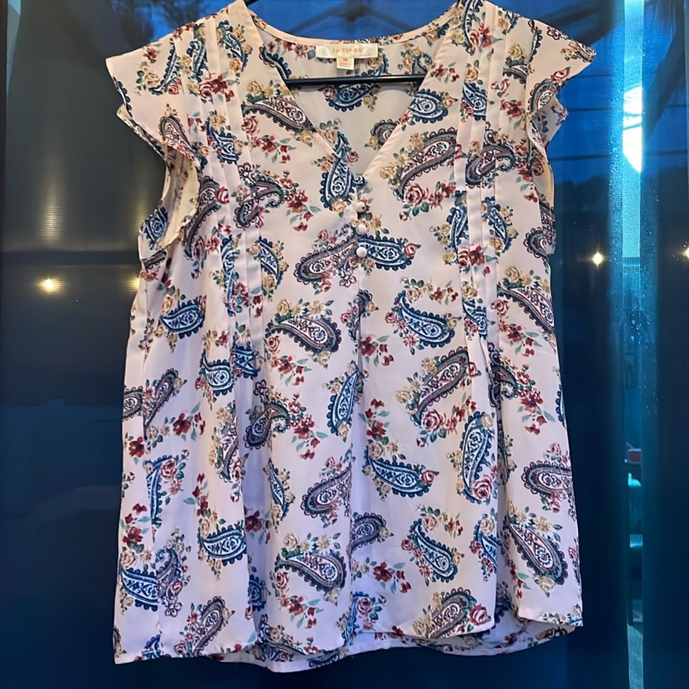 La Vie 89 Paisley Top M